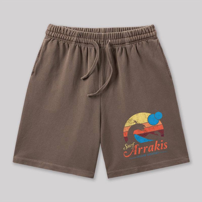 Visit Arrakis Geeky Washed Shorts