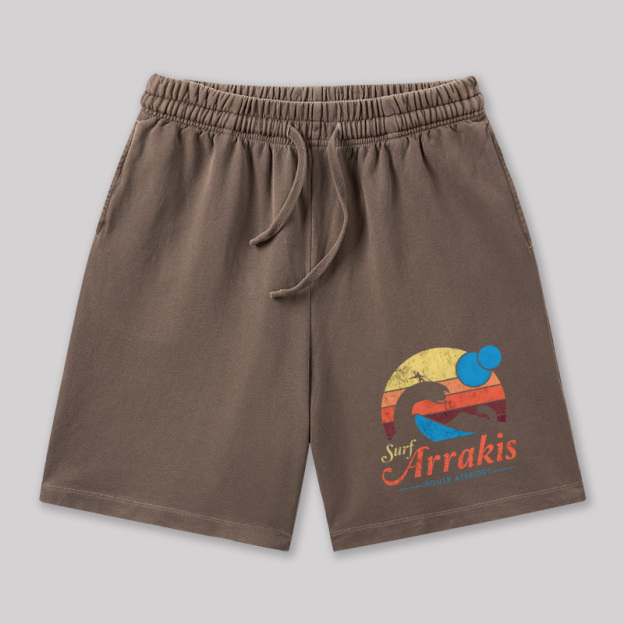 Visit Arrakis Geeky Washed Shorts