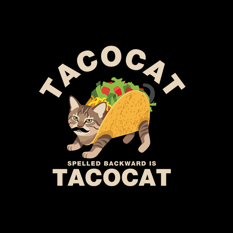TACO CAT Geek T-Shirt