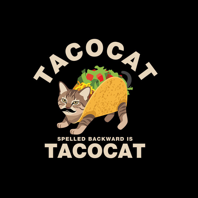 TACO CAT Geek T-Shirt