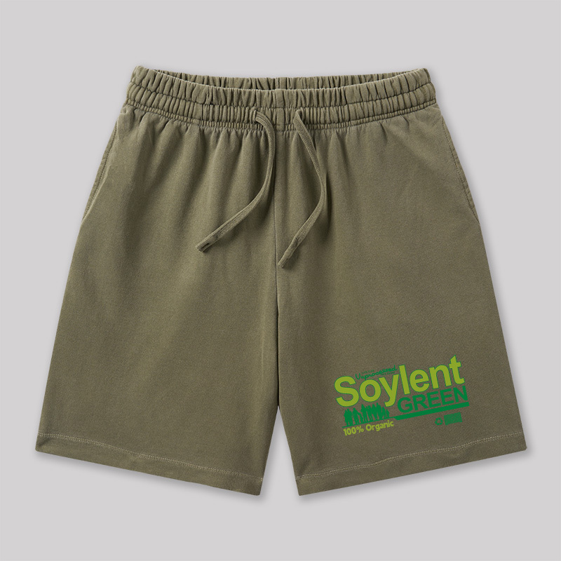 Soylent Green Geeky Washed Shorts