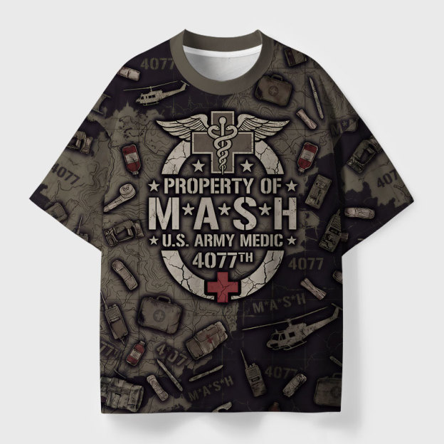 MASH Geek All-Over Print T-Shirt