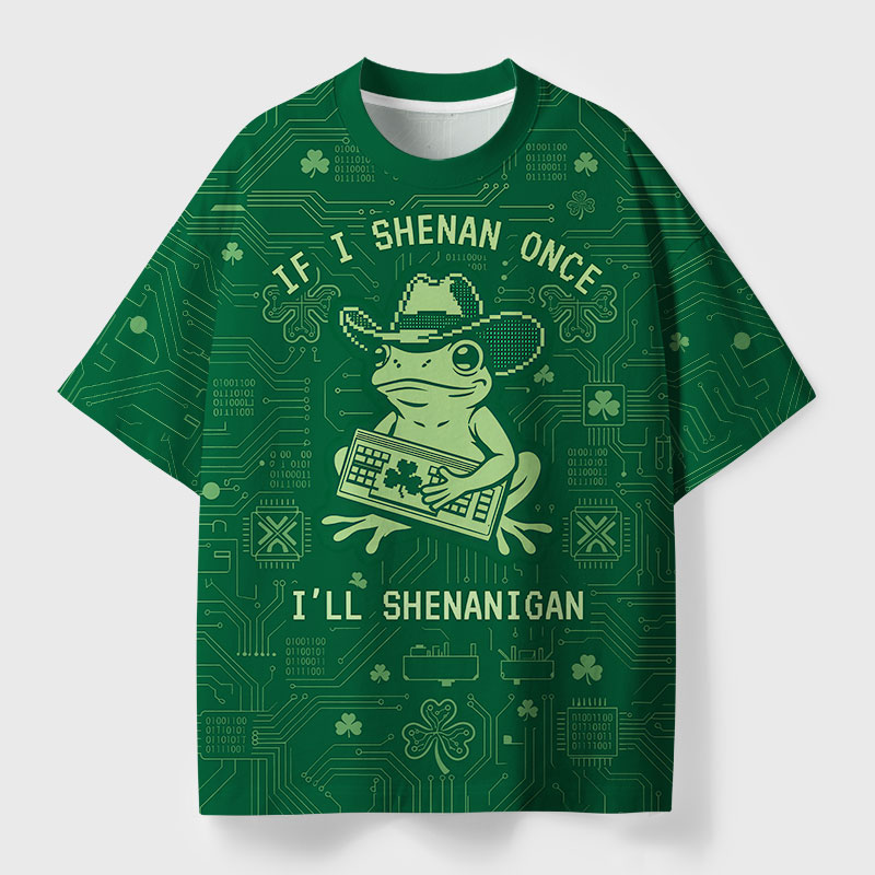 Shenanigan Geek All-Over Print T-Shirt