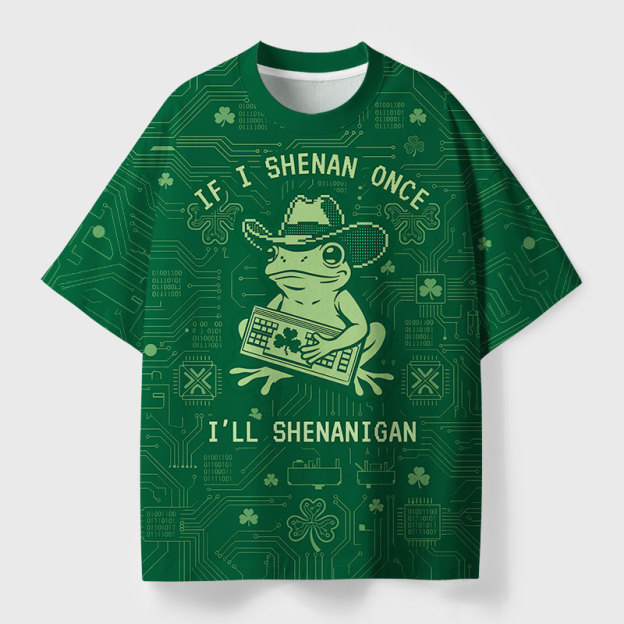Shenanigan Geek All-Over Print T-Shirt
