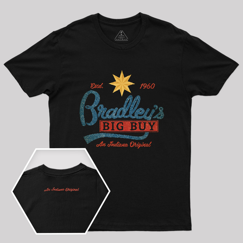 Bradleys Big Buy Vintage Geek T-Shirt