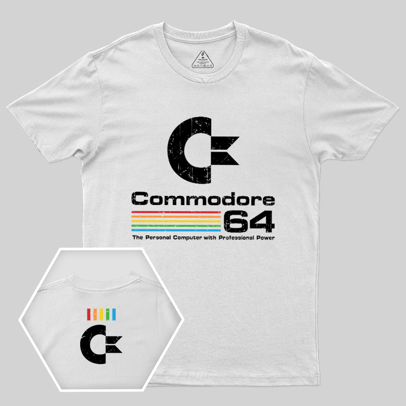 Commodore 64 Vintage Geek T-Shirt