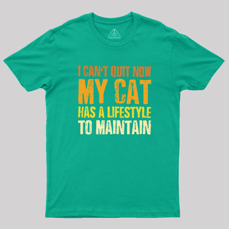 Cat Economy Geek T-Shirt