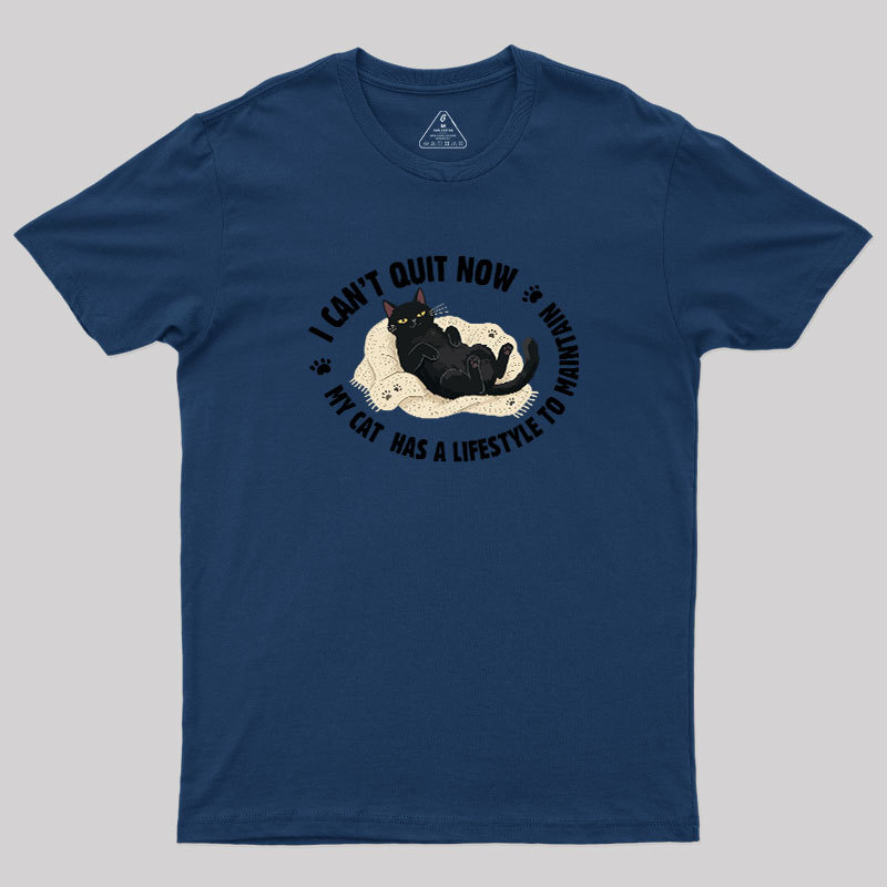 Feline Priorities Geek T-Shirt