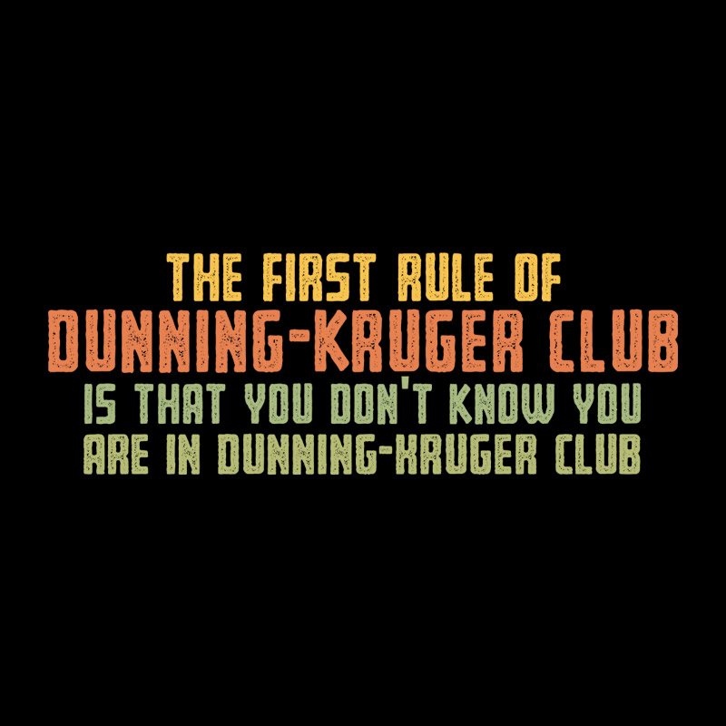 Dunning Kruger Club Geek T-Shirt