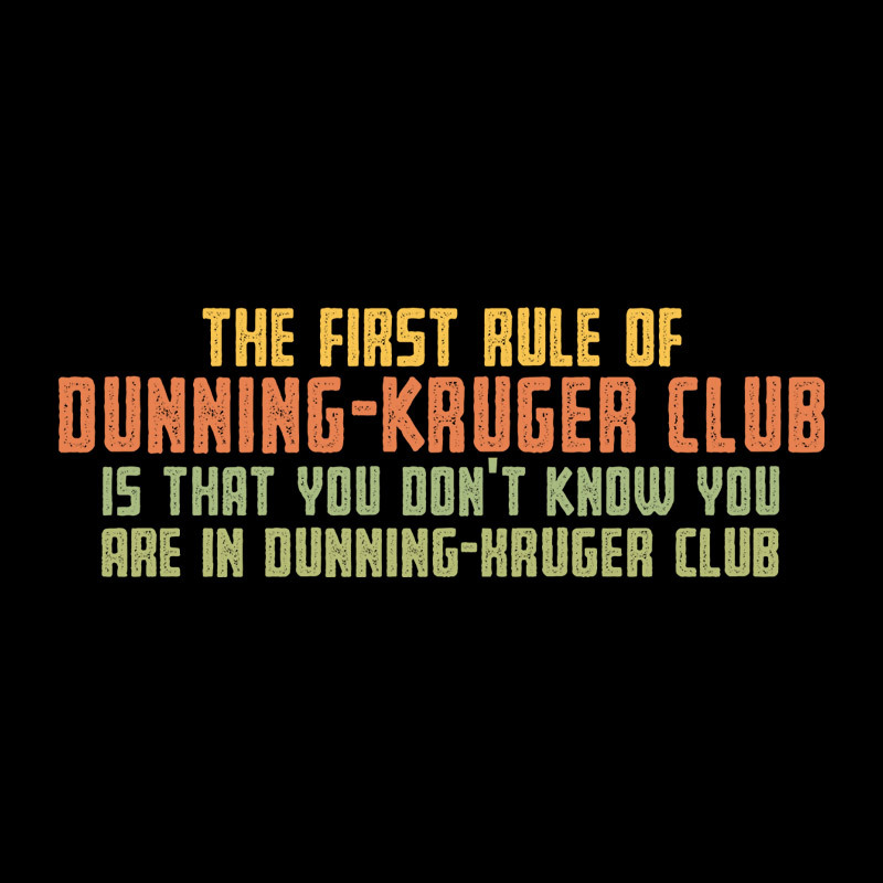 Dunning Kruger Club Geek T-Shirt