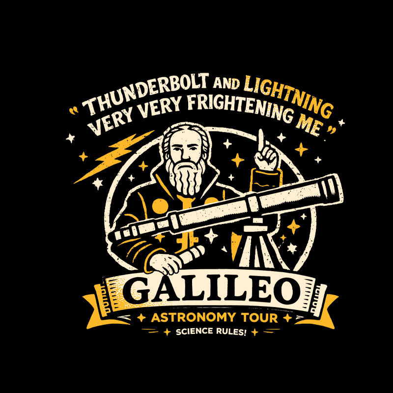 Thunderbolt And Lightning Geek T-Shirt