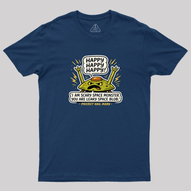 Triple Happy Geek T-Shirt