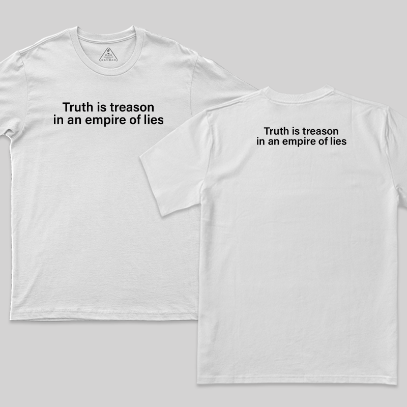 Truth Rebel Front and Back Printed T-Shirt