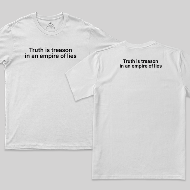 Truth Rebel Front and Back Printed T-Shirt