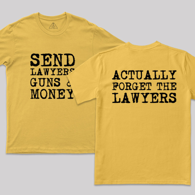 Legal Recall Front and Back Printed T-Shirt