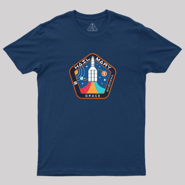Astronaut Pi Symbol Geek T-Shirt