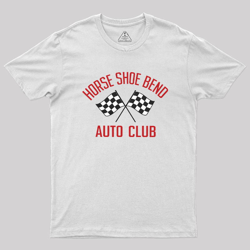 Horse Shoe Beno Auto Club Geek T-Shirt