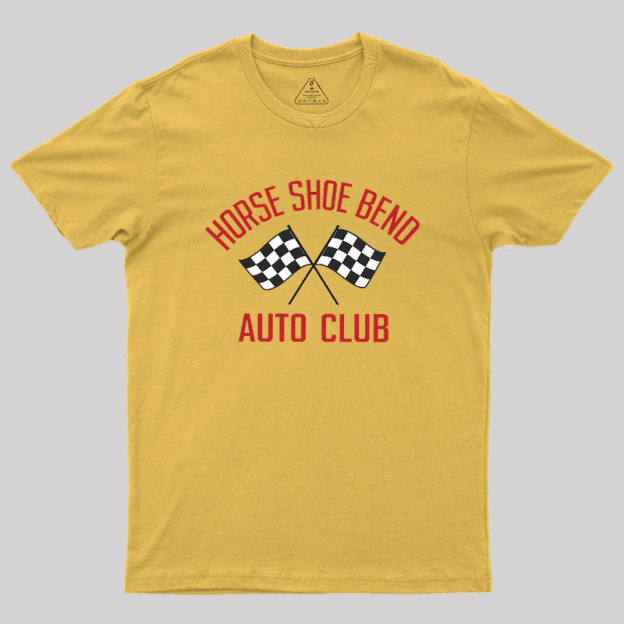 Horse Shoe Beno Auto Club Geek T-Shirt