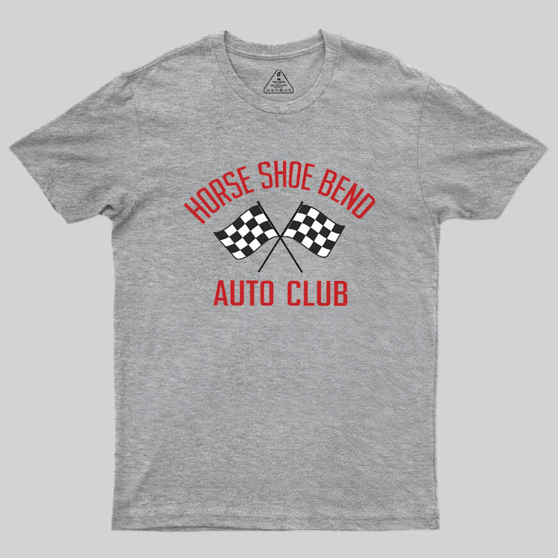 Horse Shoe Beno Auto Club Geek T-Shirt