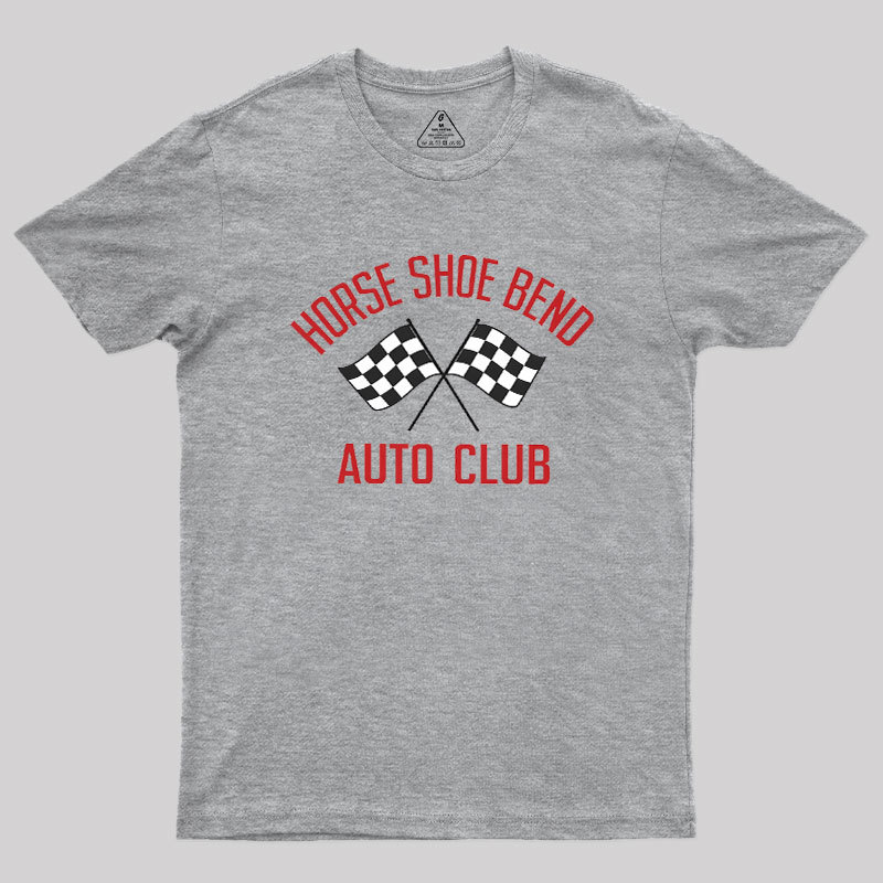 Horse Shoe Beno Auto Club Geek T-Shirt
