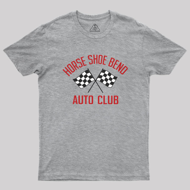 Horse Shoe Beno Auto Club Geek T-Shirt