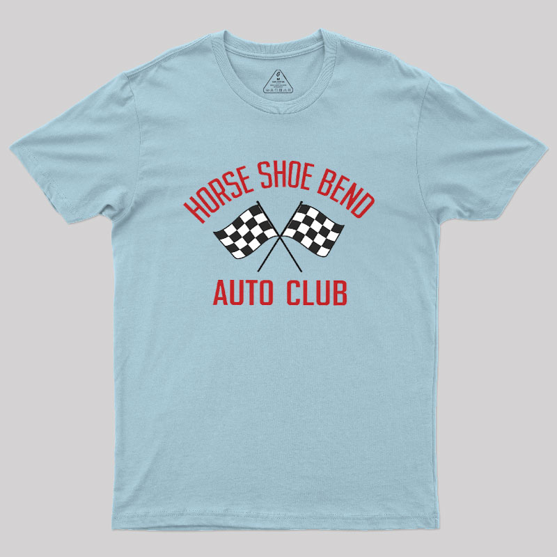 Horse Shoe Beno Auto Club Geek T-Shirt