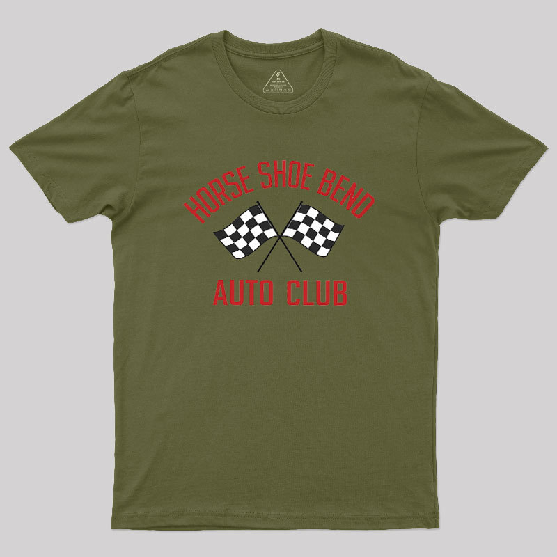 Horse Shoe Beno Auto Club Geek T-Shirt