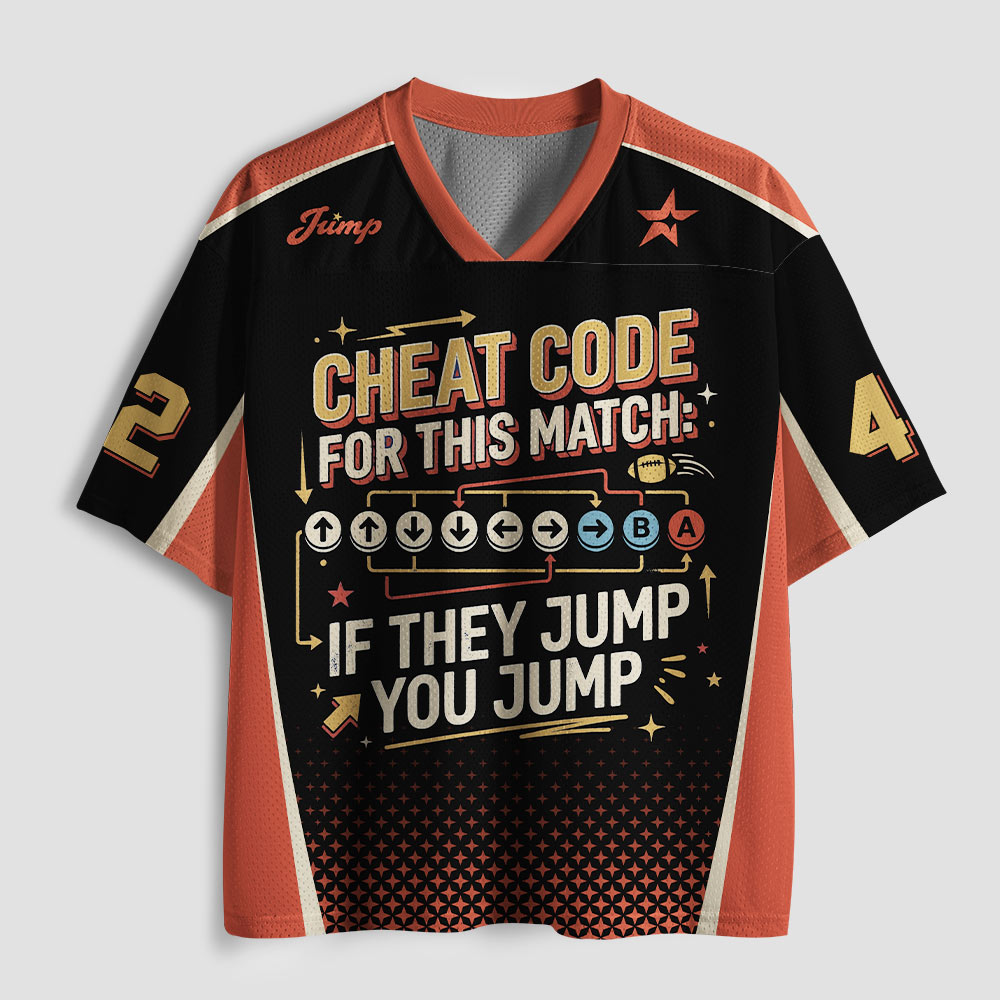 Cheat Code Geek Mesh Jersey
