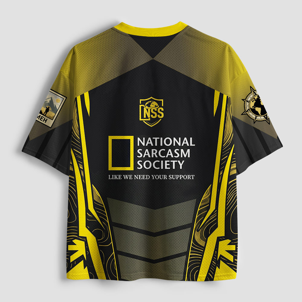 National Sarcasm Squad Geek Mesh Jersey