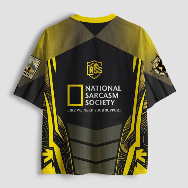 National Sarcasm Squad Geek Mesh Jersey
