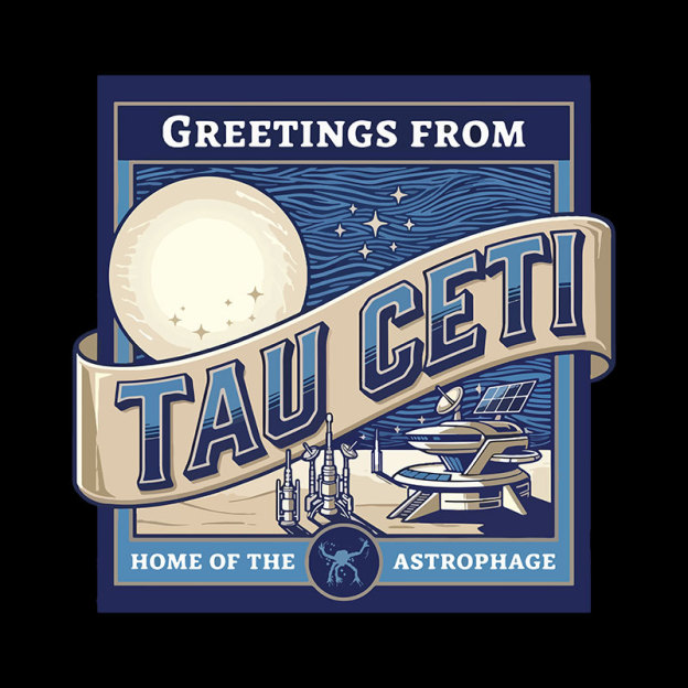 Greetings From Tau Ceti Geek T-Shirt