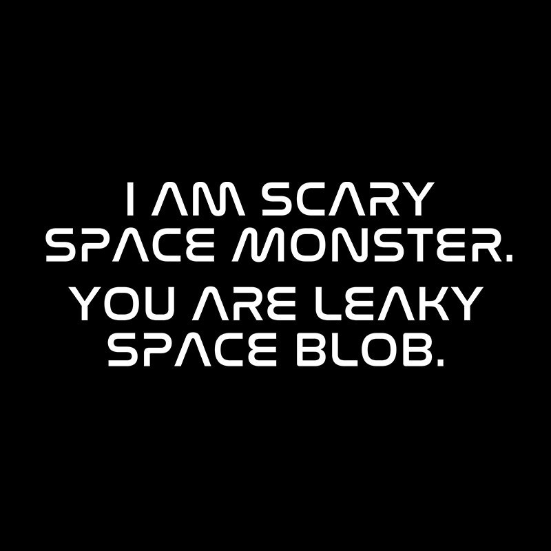 Space Monster Geek T-Shirt