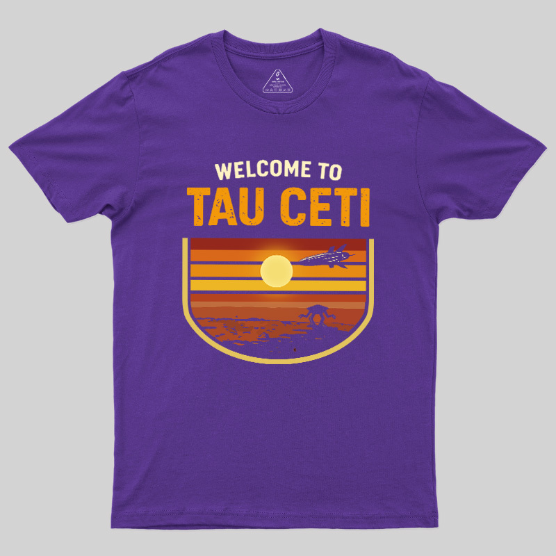 Welcome To Tau Ceti Vintage Geek T-Shirt