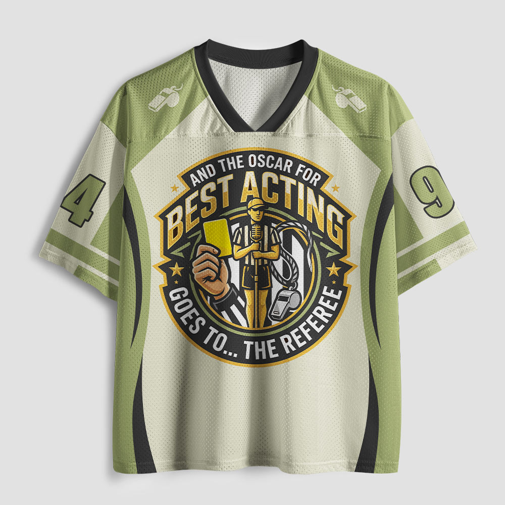 The Oscar Goes to the Ref Geek Mesh Jersey