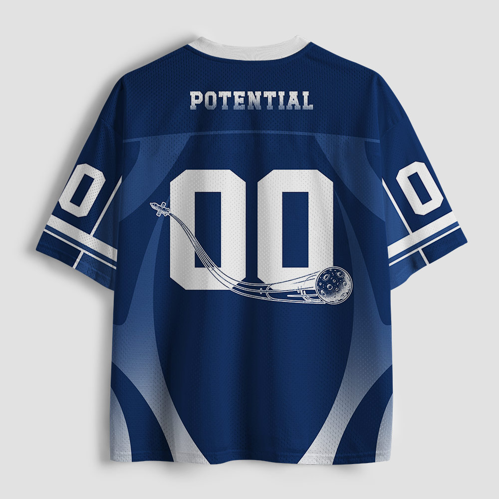  From Potential to Thrust – Hail Mary Mission Geek Mesh Jersey
