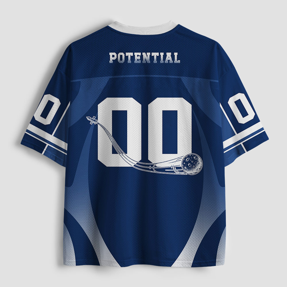  From Potential to Thrust – Hail Mary Mission Geek Mesh Jersey