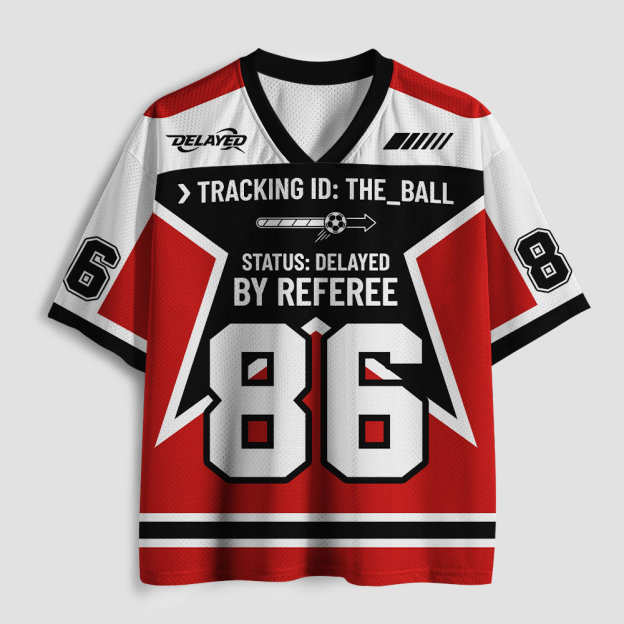 Delayed by Referee Geek Mesh Jersey