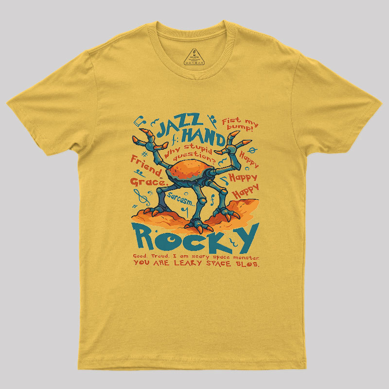 Rocky Jazz Hand Geek T-Shirt