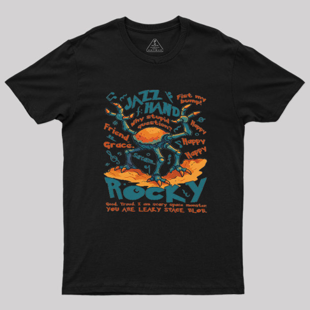 Rocky Jazz Hand Geek T-Shirt