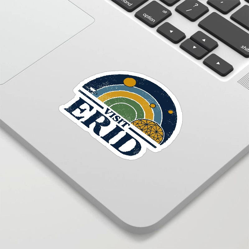 Visit Erid Colony Geek Sticker
