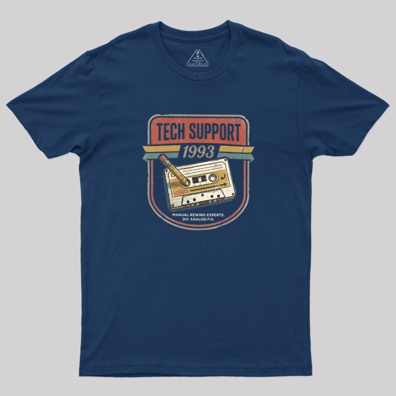 Cassette Fix Dept Geek T-Shirt