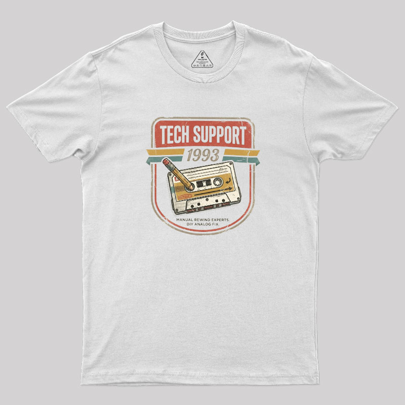 Cassette Fix Dept Geek T-Shirt