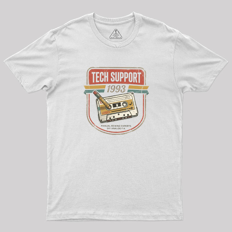 Cassette Fix Dept Geek T-Shirt