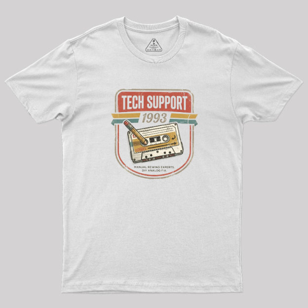 Cassette Fix Dept Geek T-Shirt