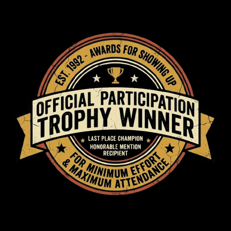 Participation Award Club Geek T-Shirt