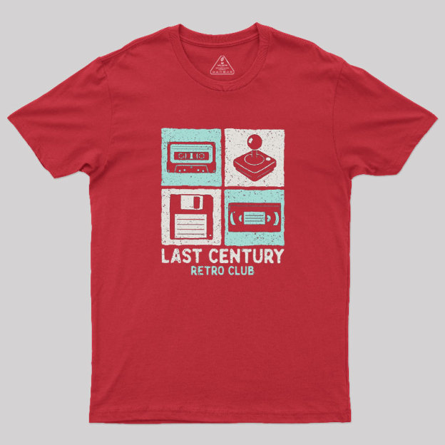 Last Century Retro Club Geek T-Shirt