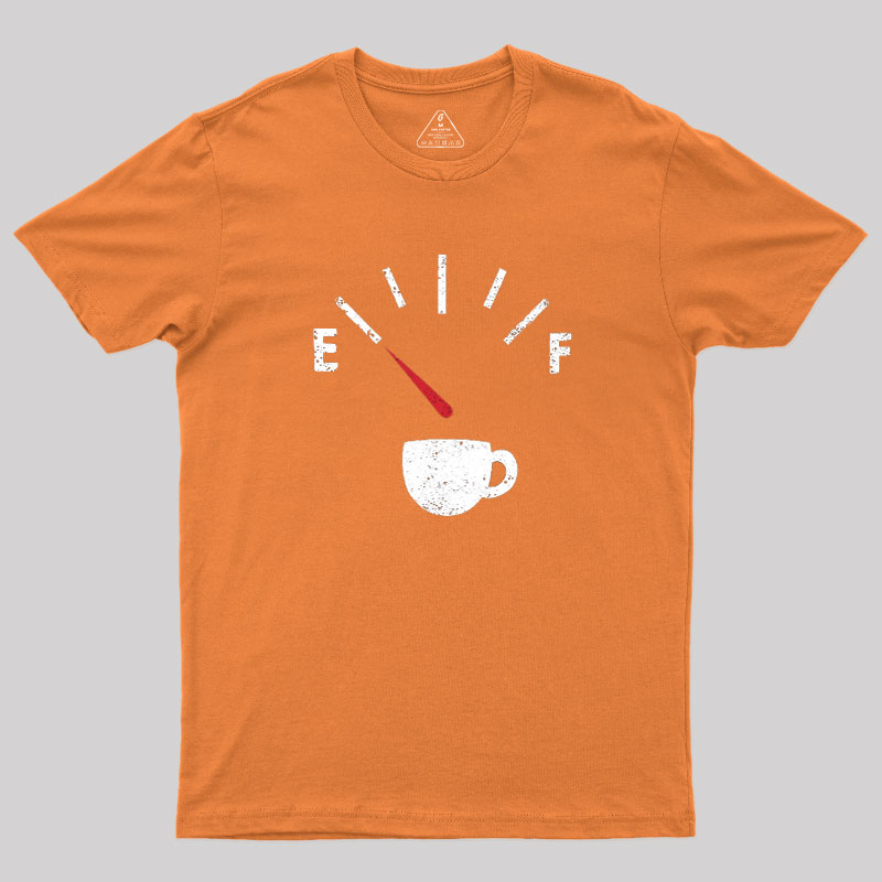 Running On Empty Geek T-Shirt