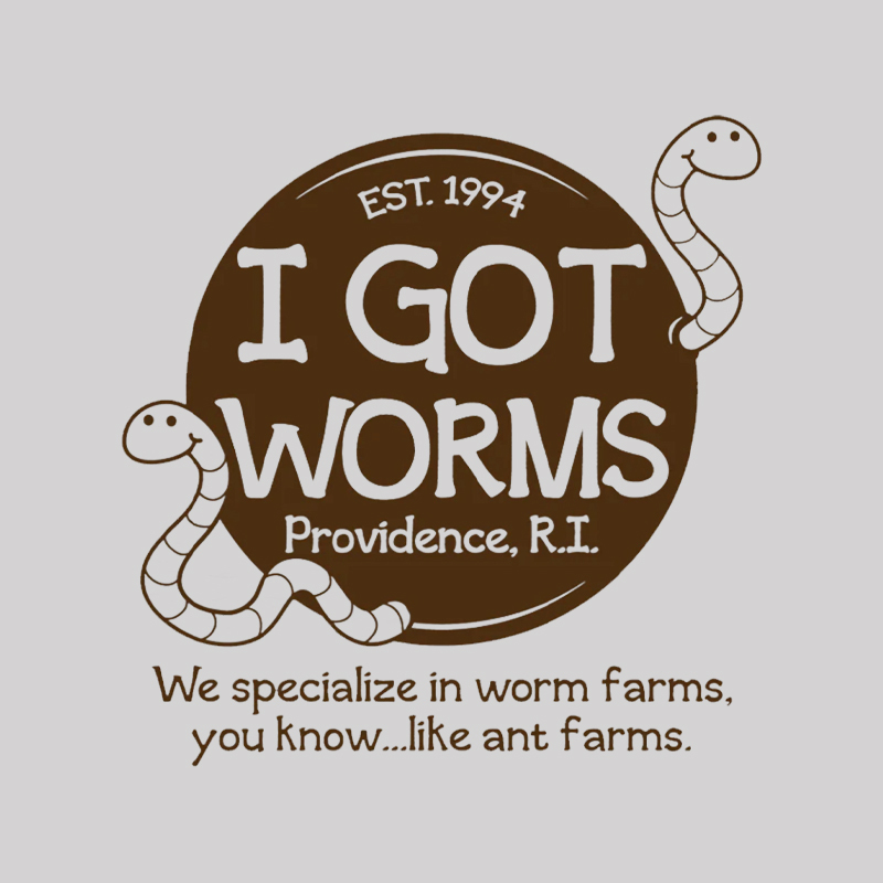 I Got Worms Geek T-Shirt