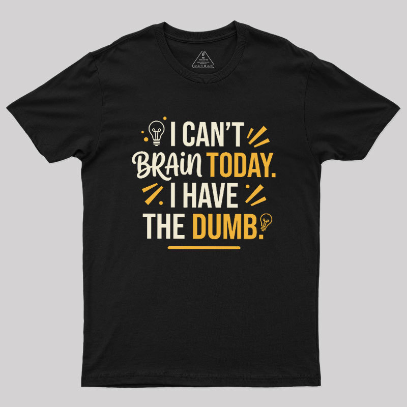 Brain Out of Order Geek T-Shirt