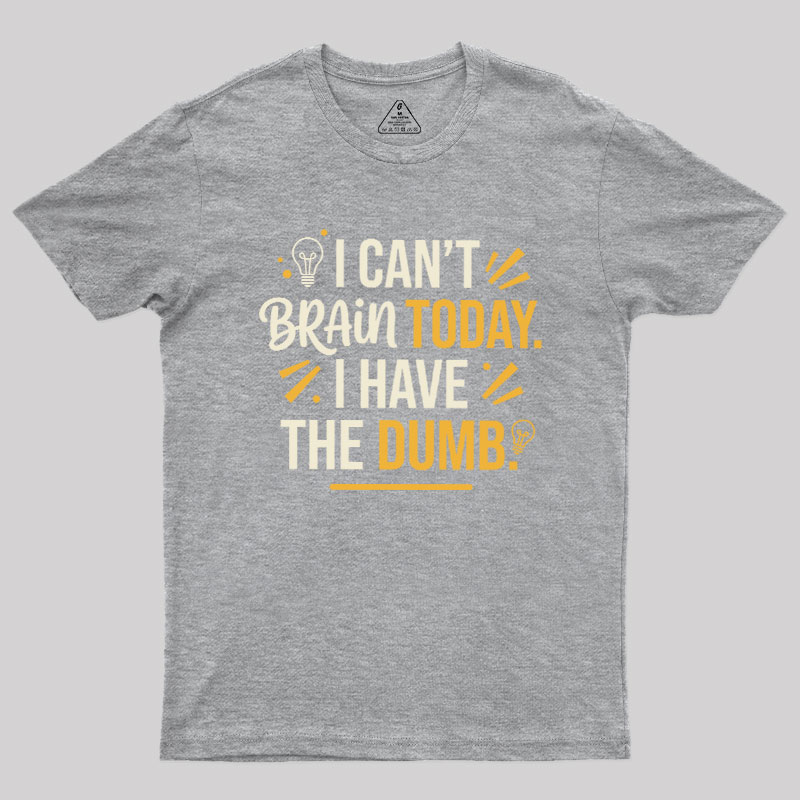 Brain Out of Order Geek T-Shirt
